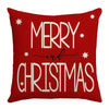 1/4pcs Christmas Pillow Covers Christmas Tree Joy Snow Merry Christmas Cushion Cover Winter Holiday Decor for Party Accessories - J&E