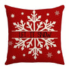 1/4pcs Christmas Pillow Covers Christmas Tree Joy Snow Merry Christmas Cushion Cover Winter Holiday Decor for Party Accessories - J&E