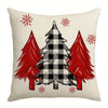 1/4pcs Christmas Pillow Covers Christmas Tree Joy Snow Merry Christmas Cushion Cover Winter Holiday Decor for Party Accessories - J&E