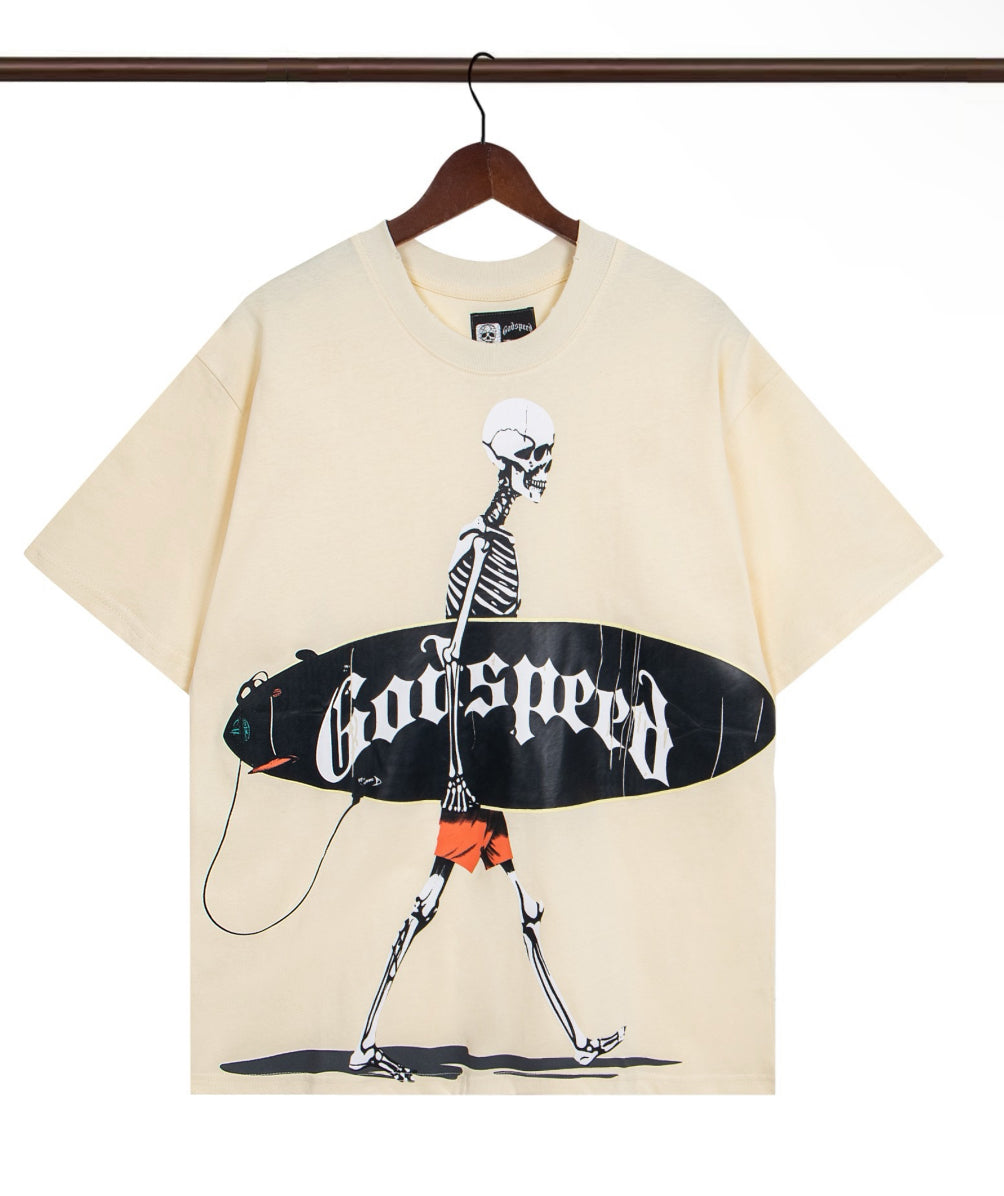 Luxury Oversized Vintage Cotton Tee – Premium Street Style Essential