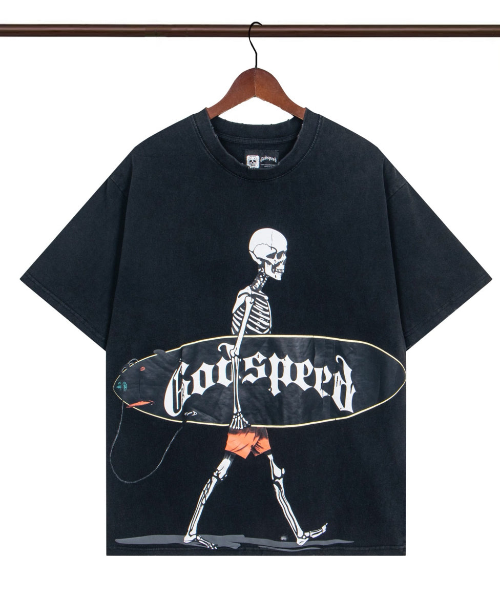 Luxury Oversized Vintage Cotton Tee – Premium Street Style Essential