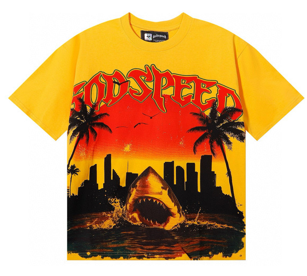 Luxury Oversized Vintage Cotton Tee – Premium Street Style Essential