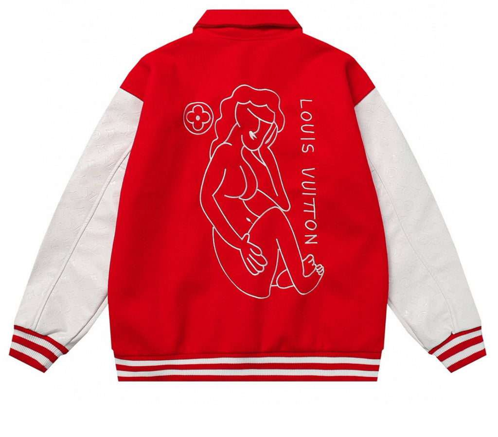 Trendy & eye-catching:
Wizard of Oz Blue & White Varsity Jacket | Classic Letterman Style