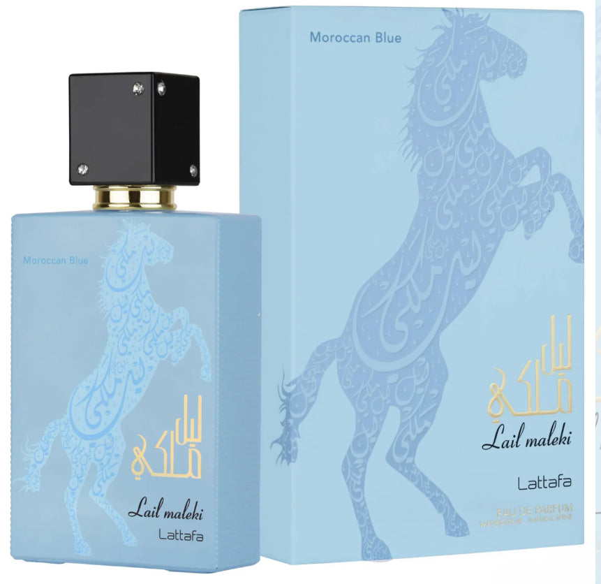 LATTAFA LAIL MALEKI MOROCCAN BLUE EAU DE PARFUM FOR EVERYONE