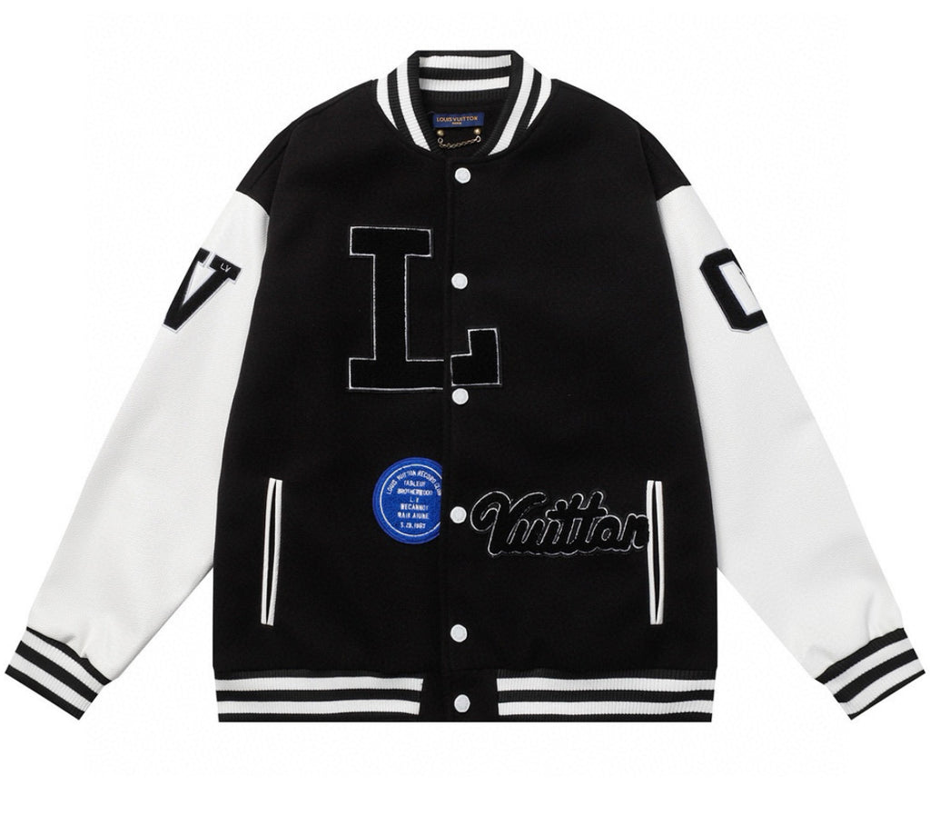 Trendy & eye-catching:
Wizard of Oz Blue & White Varsity Jacket | Classic Letterman Style