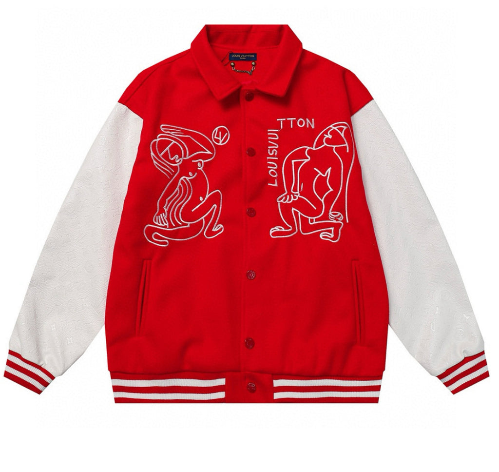 Trendy & eye-catching:
Wizard of Oz Blue & White Varsity Jacket | Classic Letterman Style