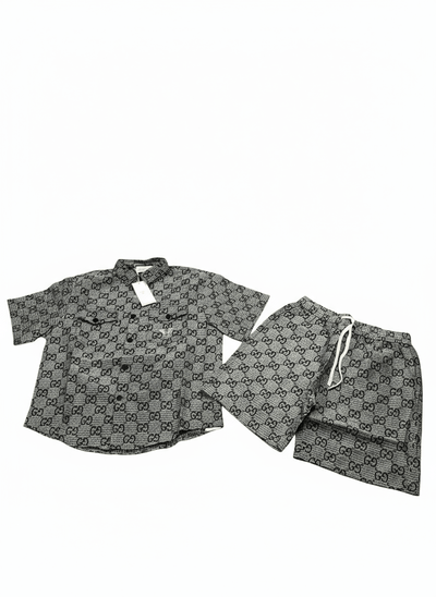 GG Linen Blend Canvas Shirt - J&E
