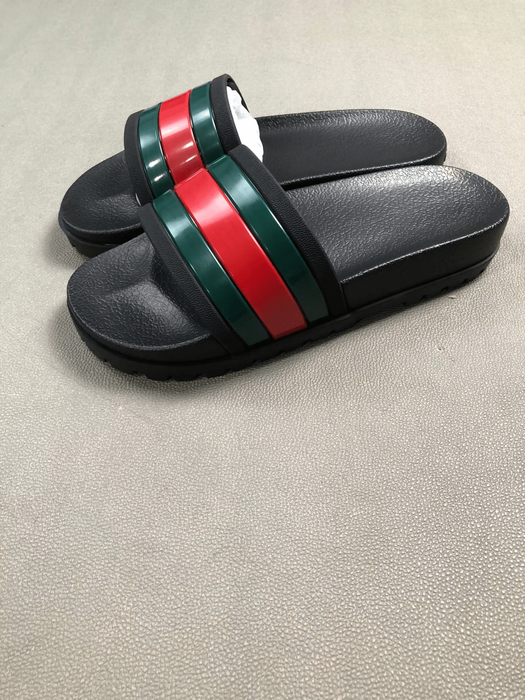 Gucci Web Slide Sandal - J&E