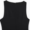 HXAO Womens Dresses 2025 Sleeveless Black Dress With Feathers Bodycon Short Party Dresses Woman Fitted Tank Elegant Mini Dress - J&E