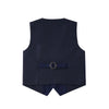 Kabeier Kids Suits Boys Wedding Attire Outfit Boys Toddler Bow tie Dress Blazer Blue Children Ring Bearer Suit 1 to 6 Years - J&E