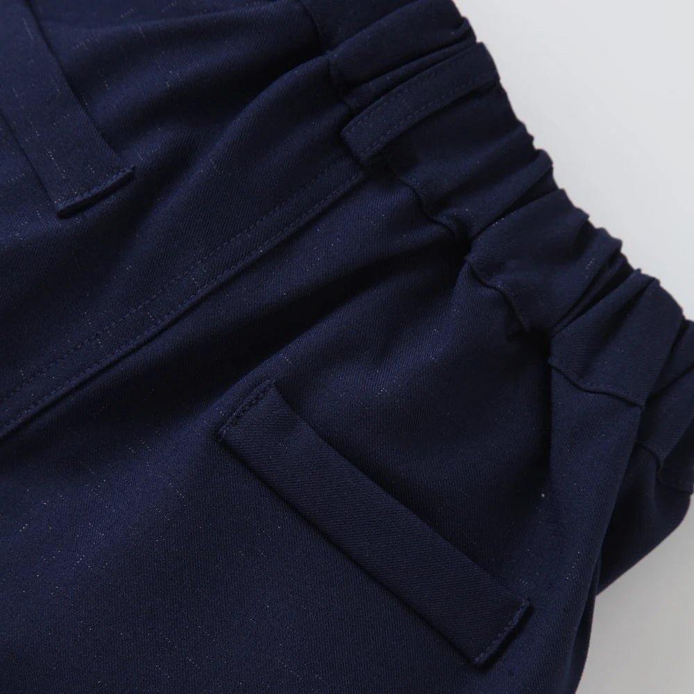 Kabeier Kids Suits Boys Wedding Attire Outfit Boys Toddler Bow tie Dress Blazer Blue Children Ring Bearer Suit 1 to 6 Years - J&E