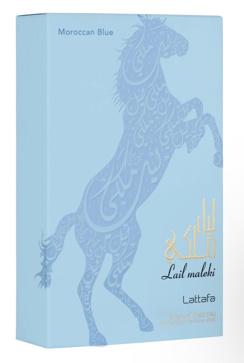 LATTAFA LAIL MALEKI MOROCCAN BLUE EAU DE PARFUM FOR EVERYONE - J&E