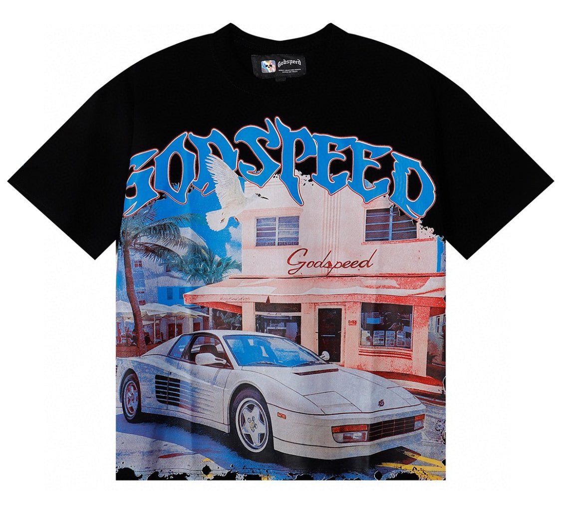 Luxury Oversized Vintage Cotton Tee – Premium Street Style Essential - J&E