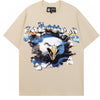 Luxury Oversized Vintage Cotton Tee – Premium Street Style Essential - J&E