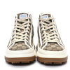 New canvas GG monogram womens tennis 1997 high top 55mm platform sneakers 38.5 beige Ebony mystic white - J&E