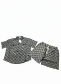 GG Linen Blend Canvas Shirt