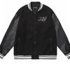 Trendy & eye-catching: Wizard of Oz Blue & White Varsity Jacket | Classic Letterman Style - J&E