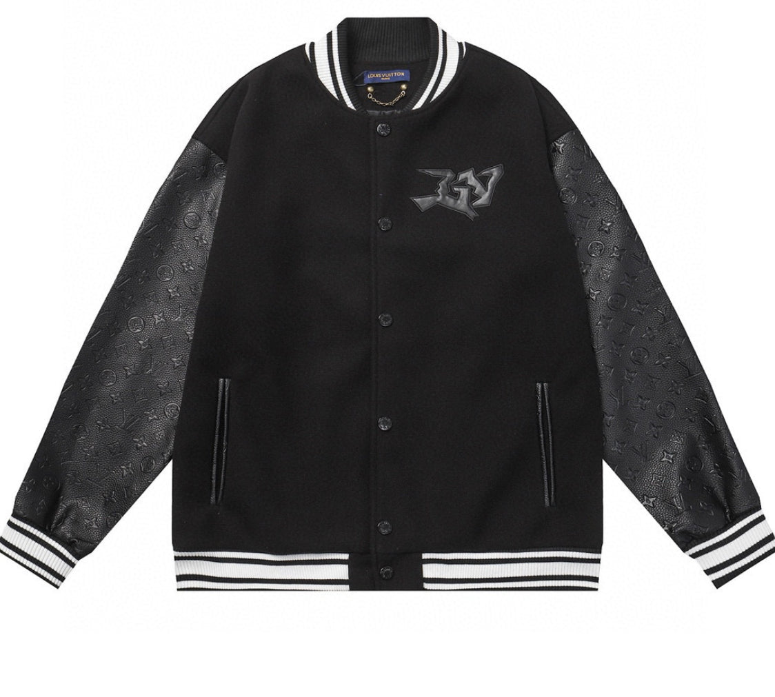 Trendy & eye-catching: Wizard of Oz Blue & White Varsity Jacket | Classic Letterman Style - J&E